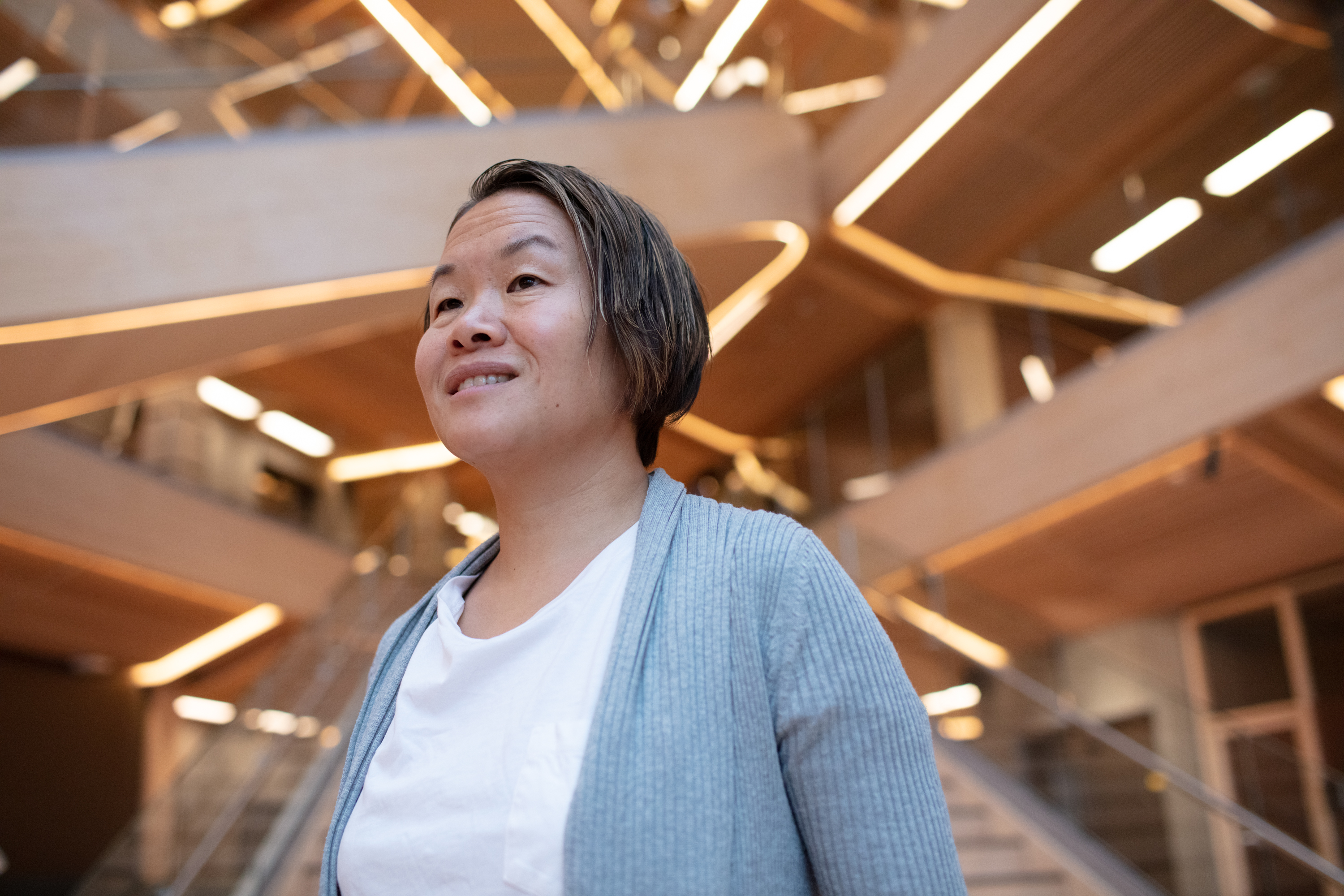 Bli med blinde Eline inn i Finansparken