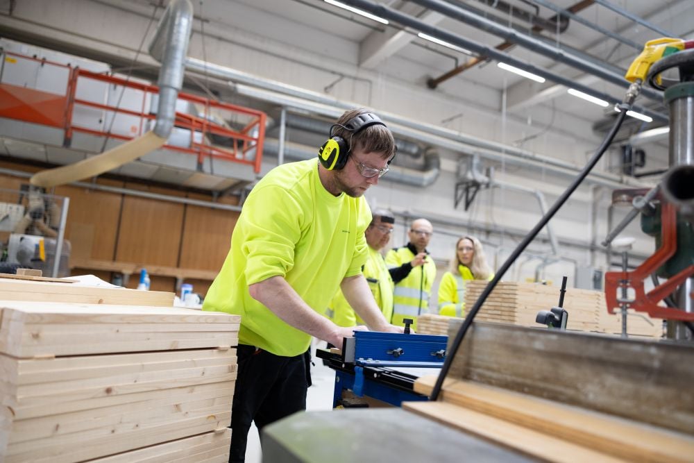 I fabrikken på Jessheim
