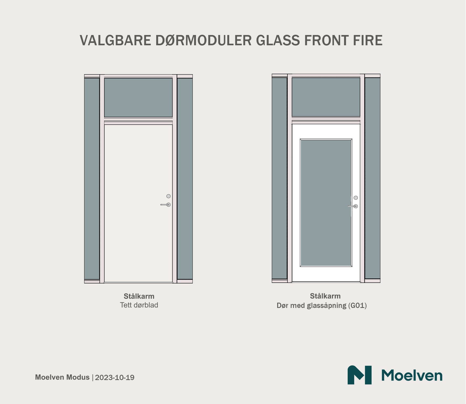 Valgbare dørmoduler Glass Front fire.jpg