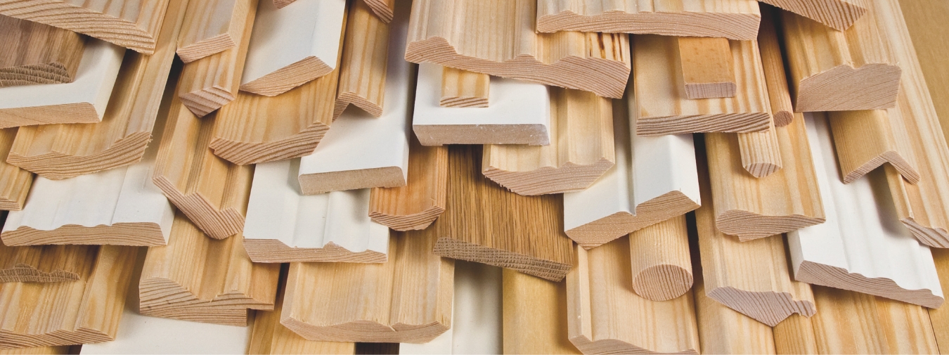 Lister i hög i olika färger