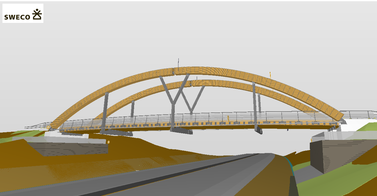 Kortreiste trebruer til E6