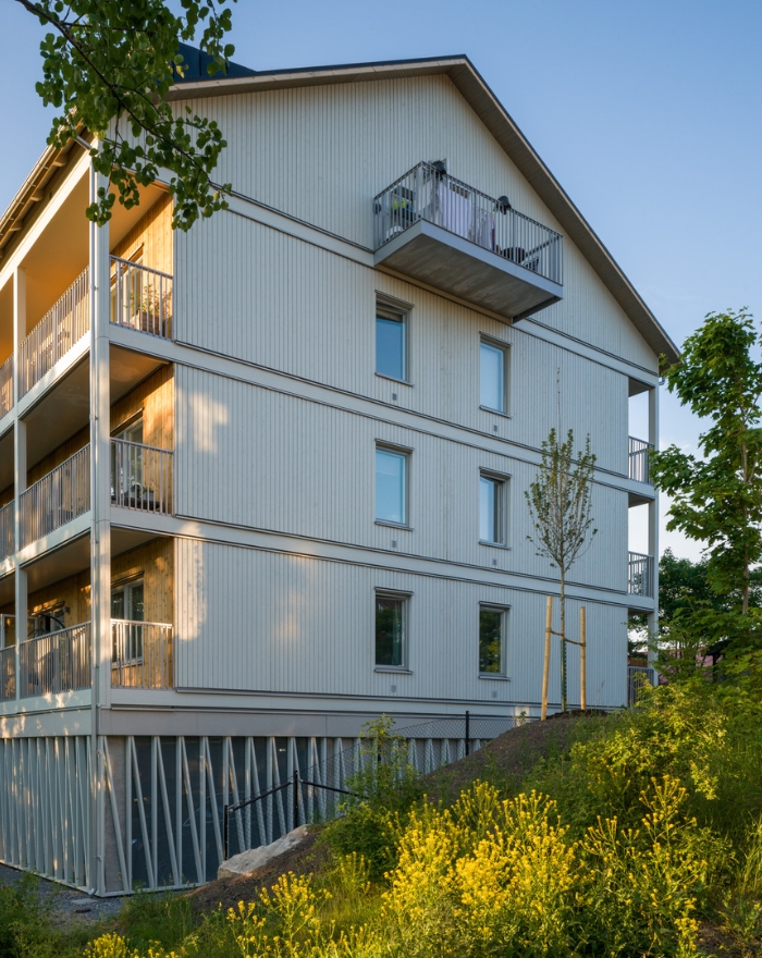 Moelven Byggmodul Ektorp Nacka Flerbostadshus Svanen