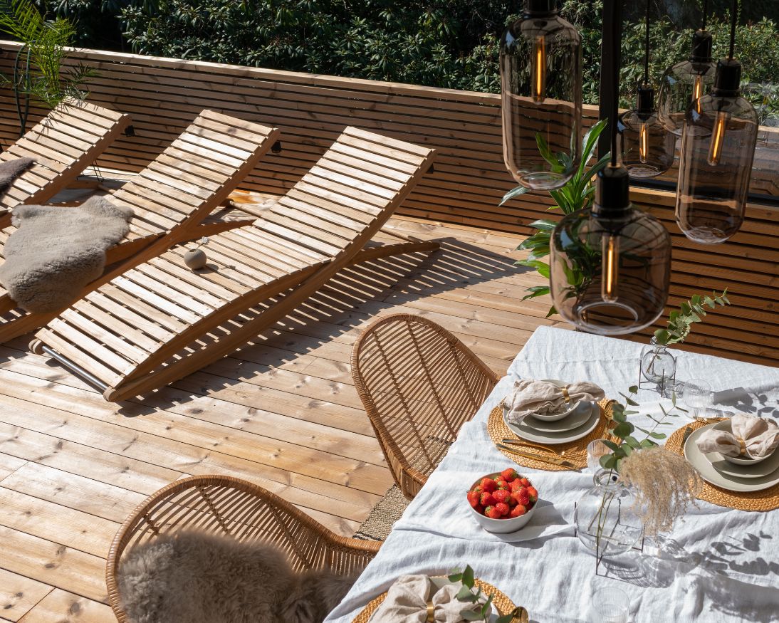 Termofuru terrasse fra Moelven