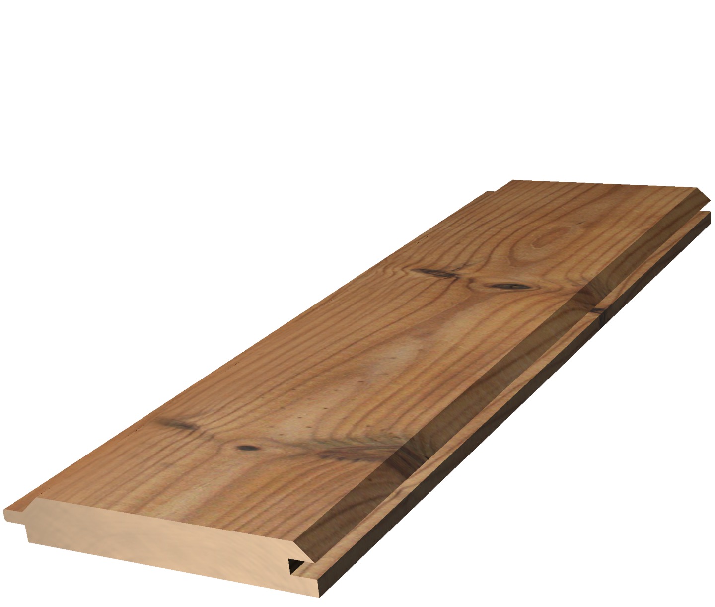 ThermoWood - Dubbelfas 431 hyvlad