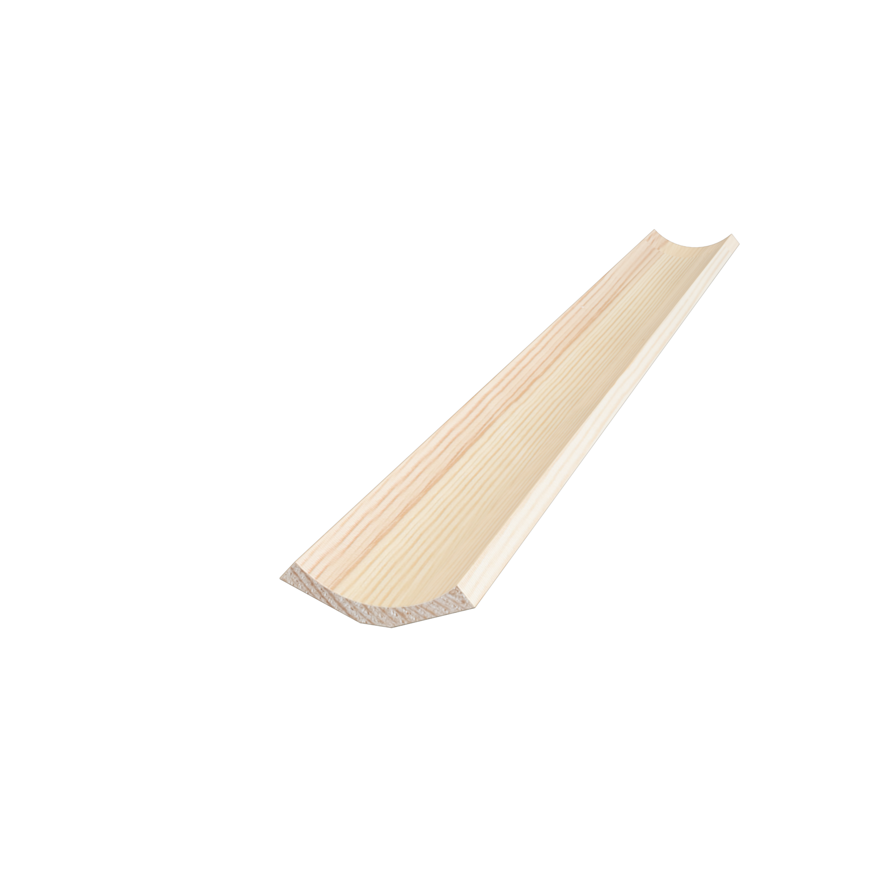 Hålkäl Snedtak 135° Obehandlad