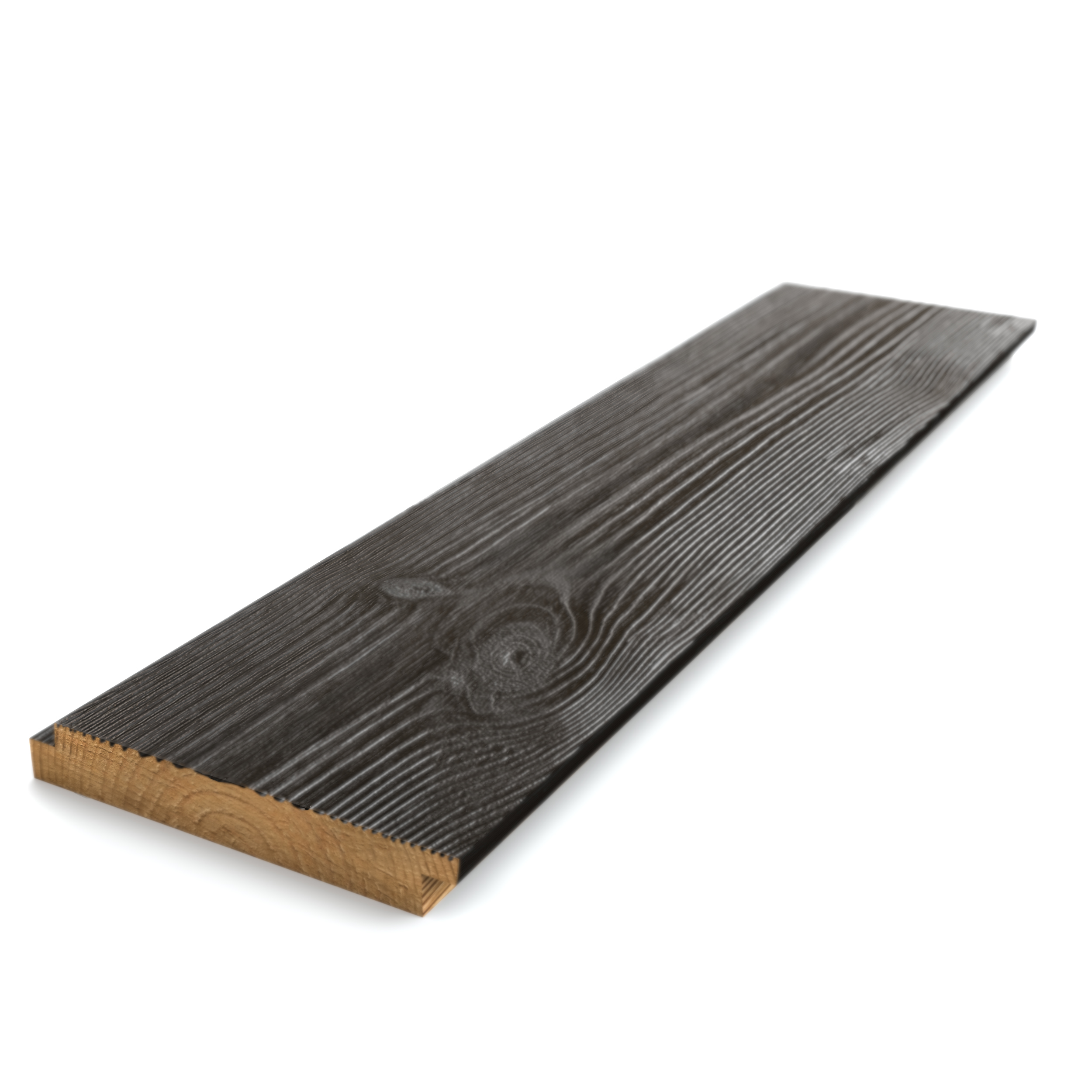 ThermoWood Råborstad KulörOlja Svart, F484