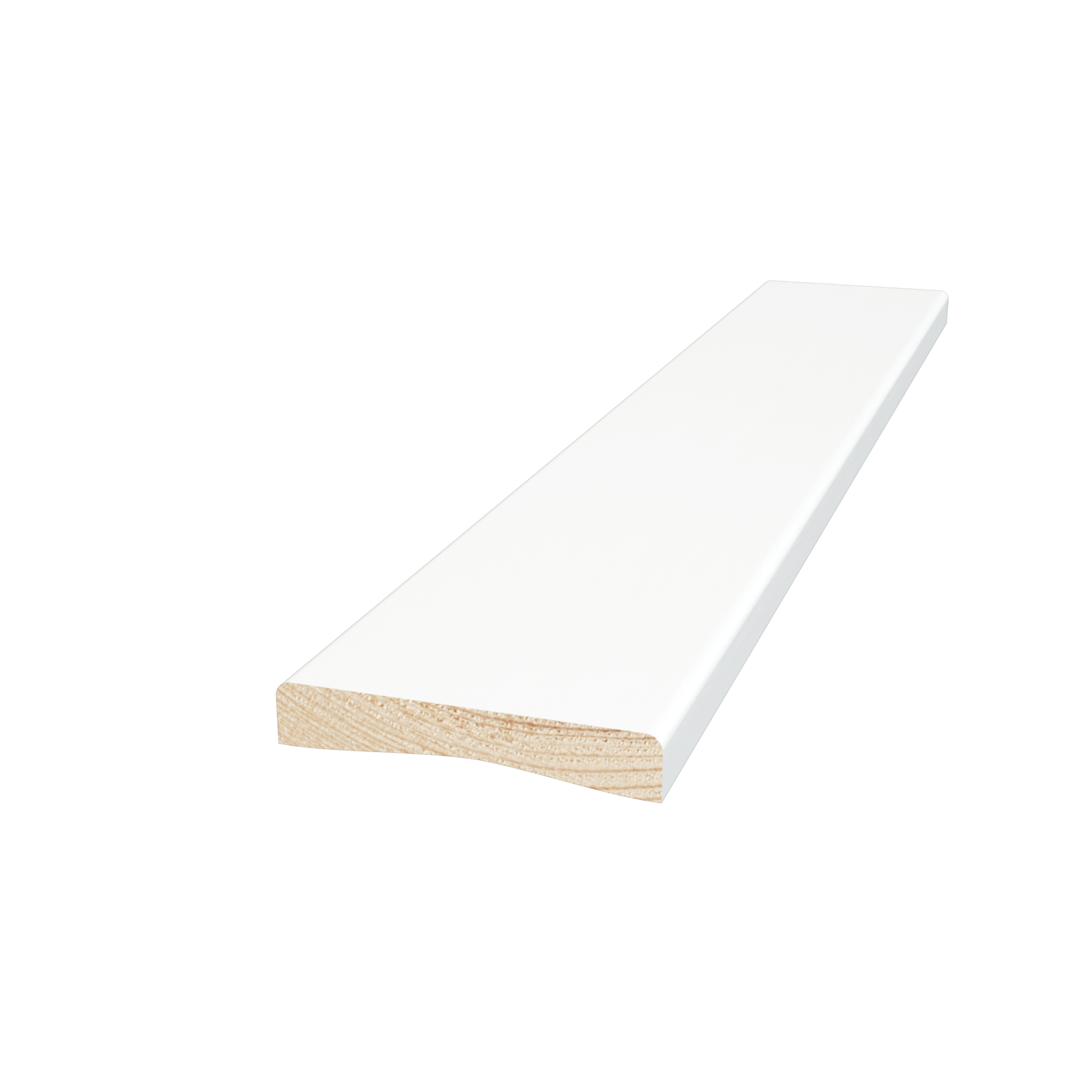 Släta Foder Furu Vit