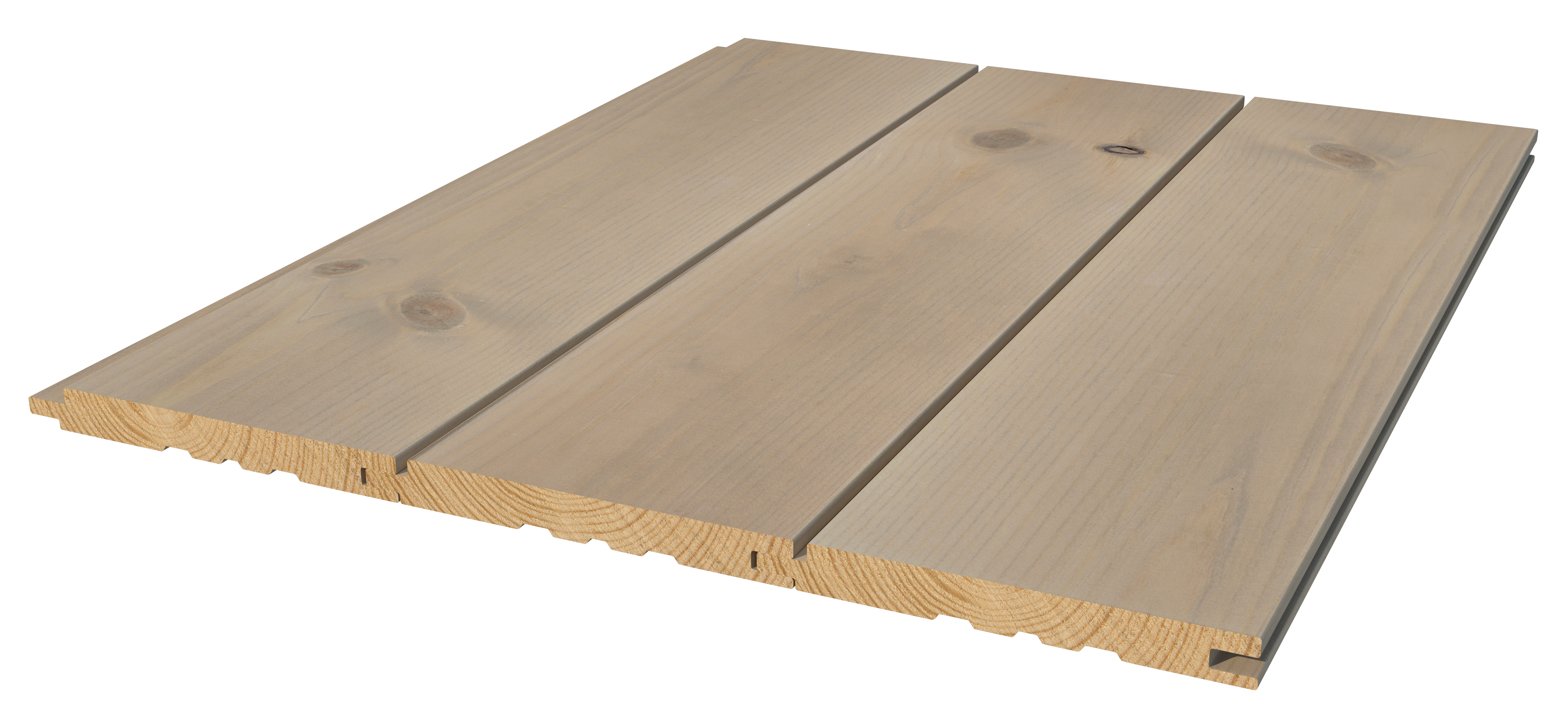 Sprekk Beiset Sandbeige