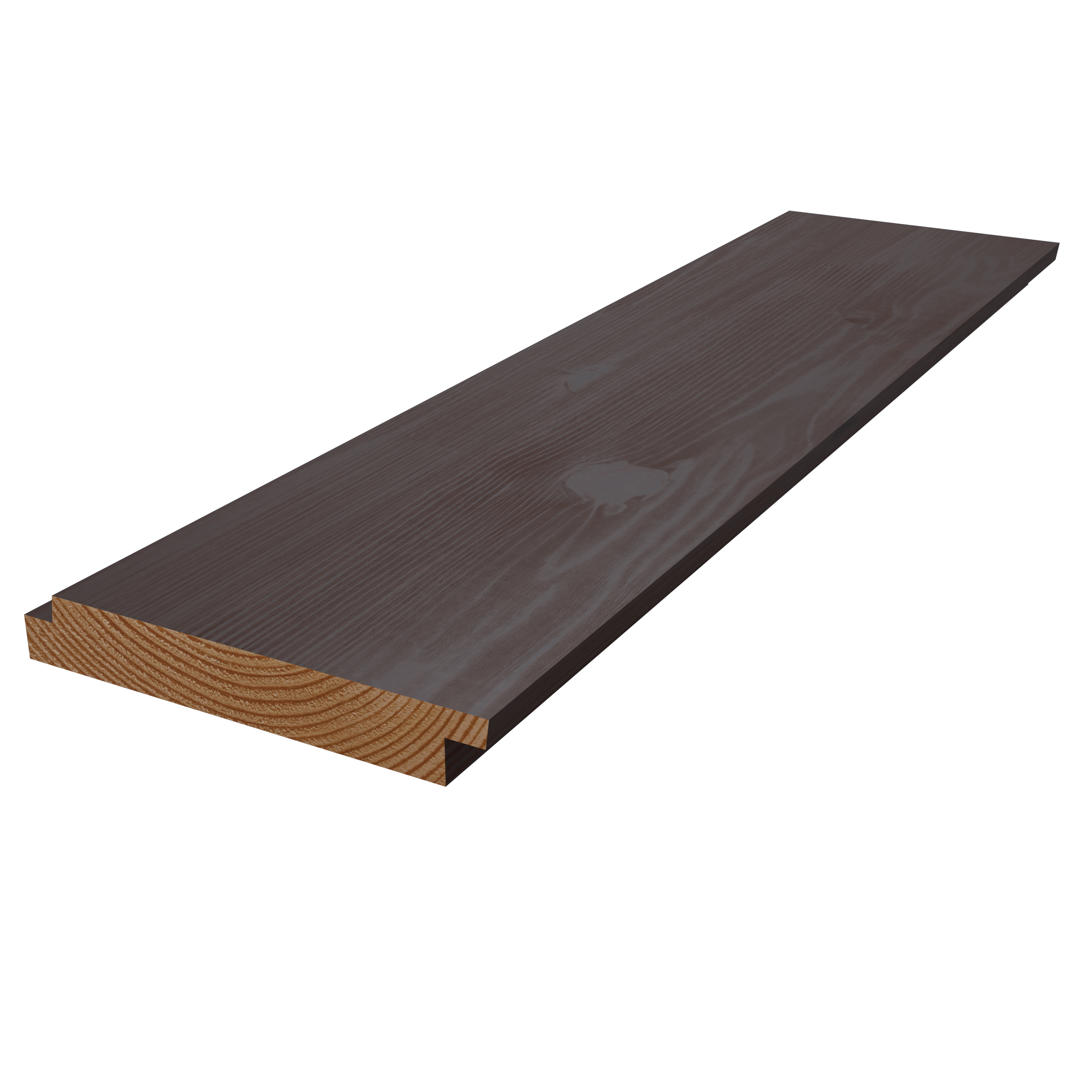 ThermoWood KulörOlja Svart, F481 (Slät panel) 