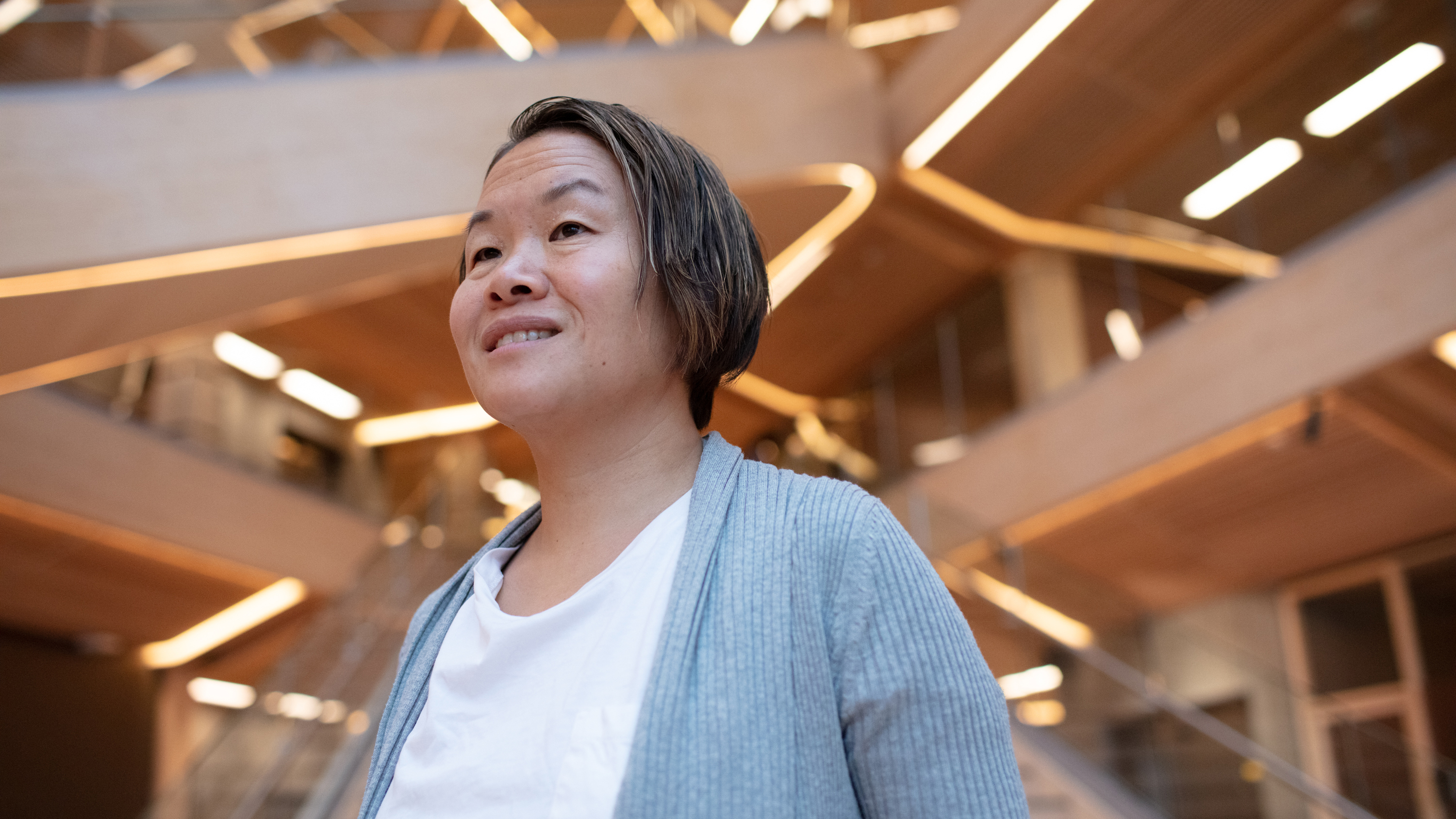 Bli med blinde Eline inn i Finansparken