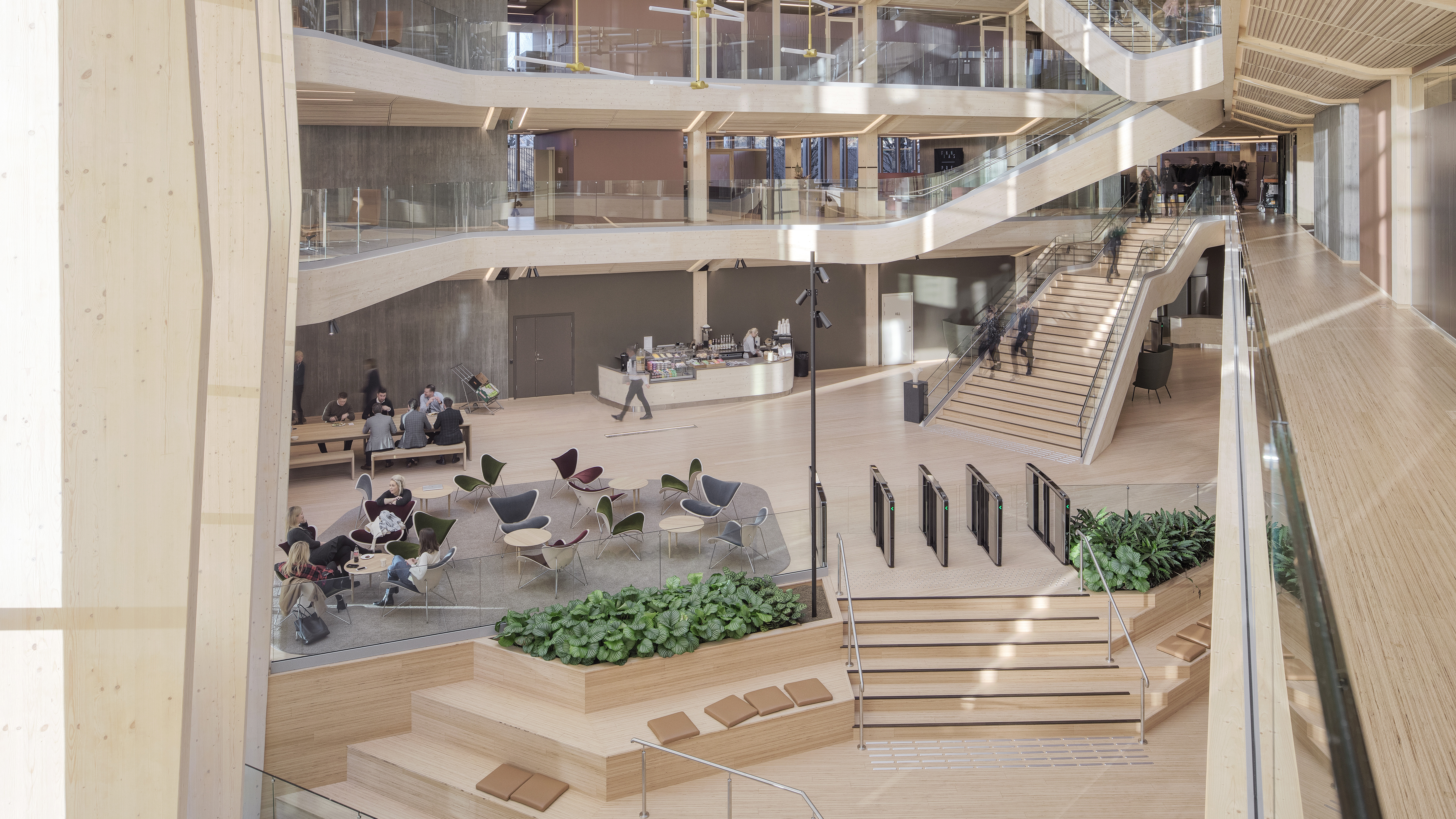 Finansparken atrium