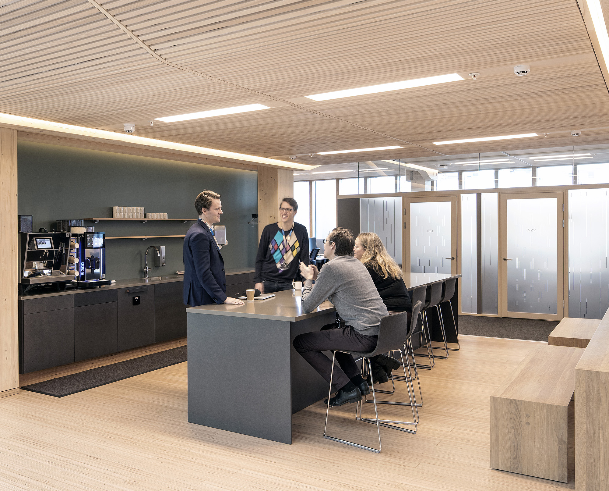 Kontorløsninger i Finansparken