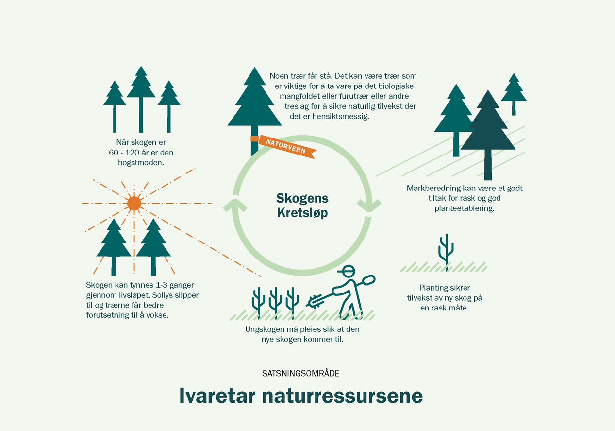 Tar vare på naturressursene