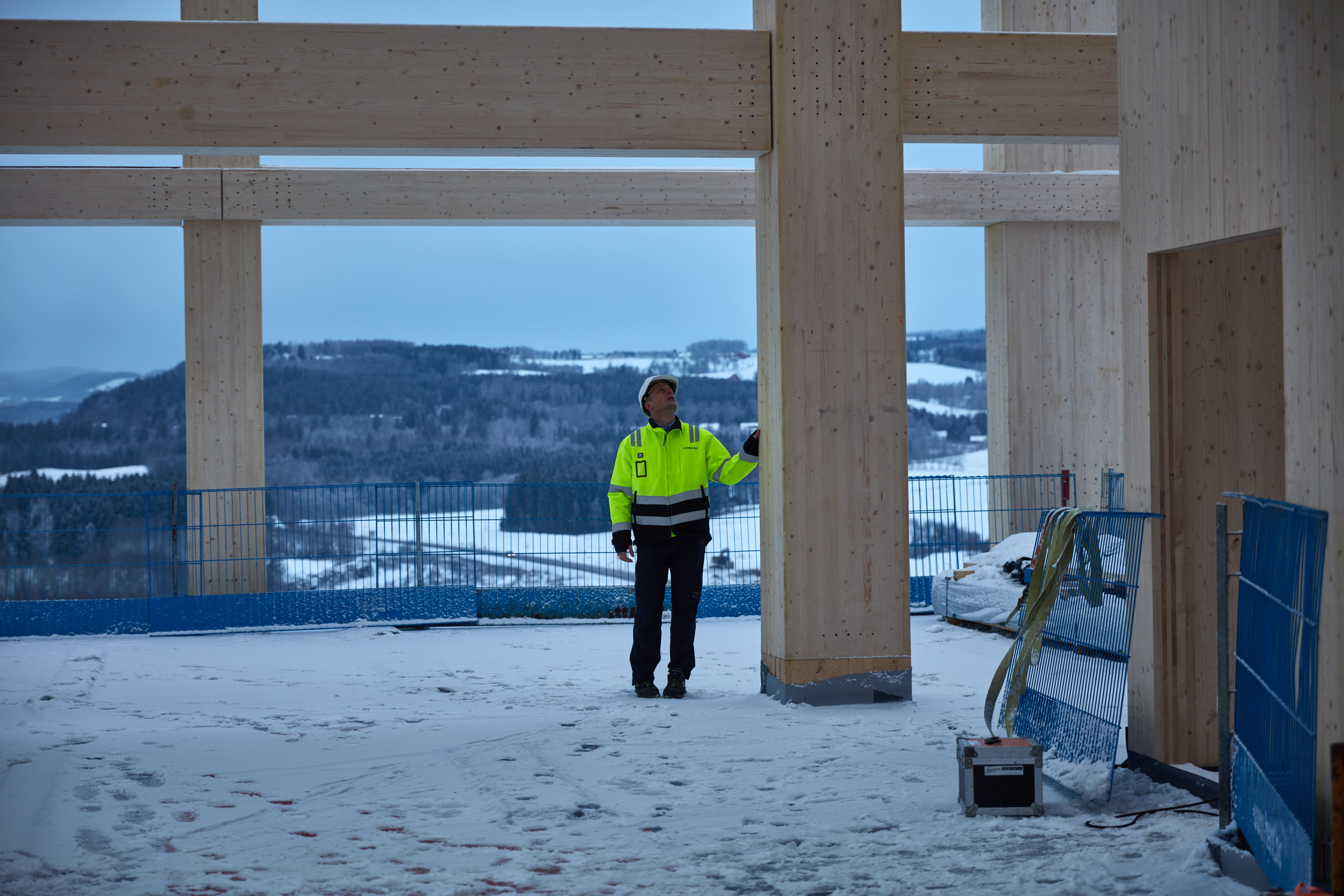 Kan bygge skyskraper i tre over 150 meter