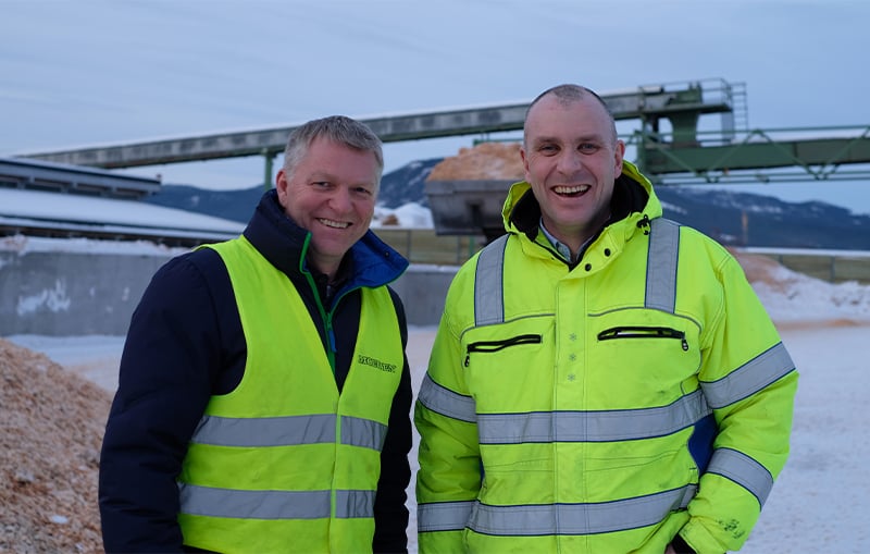 Terje Hoffstad og Anders Grønli