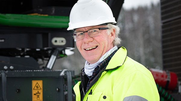 Kjell-Åke i Moelven Skog AB