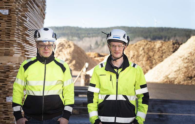 Anders och Stefan på Årjäng såg