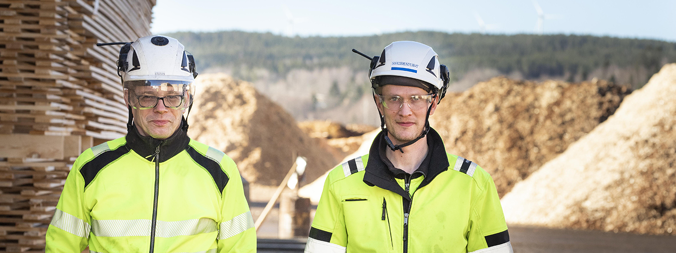Anders och Stefan på Årjäng såg