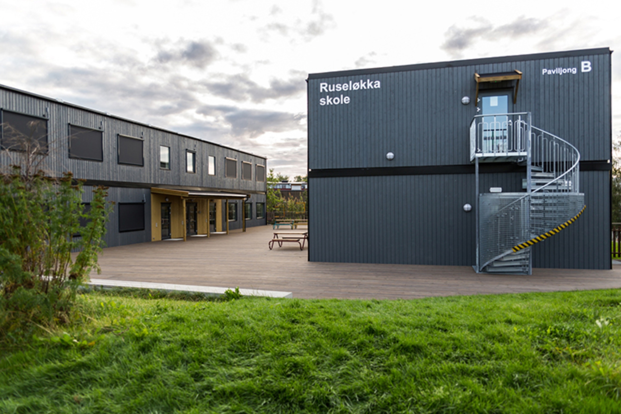 Ruseløkka skole. Bygd med moduler fra Moelven Byggmodul AS
