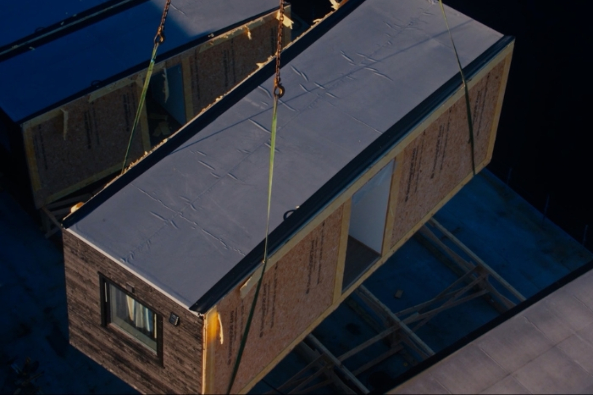 Å bygge med moduler er litt som å bygge med byggeklosser.