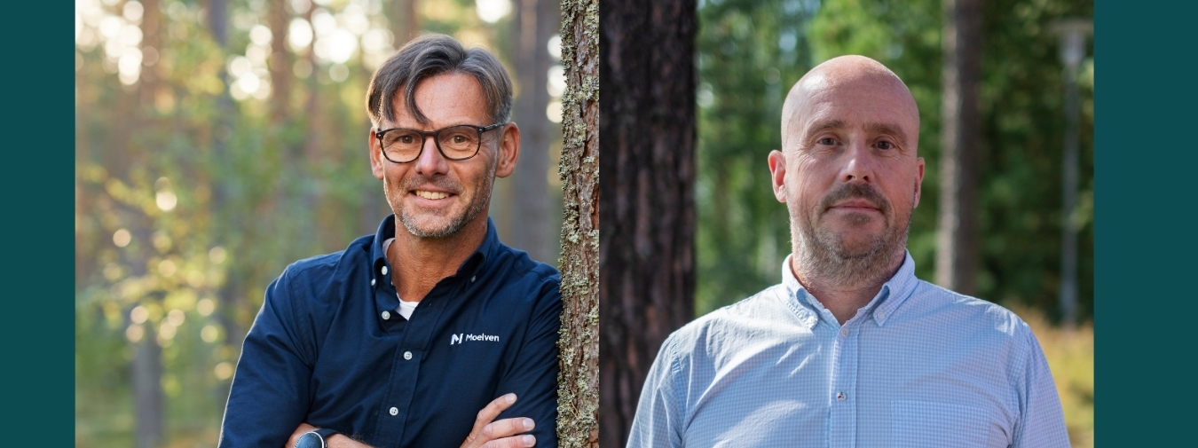 Porträtt av Björn Johansson och Staffan Vilhelmsson