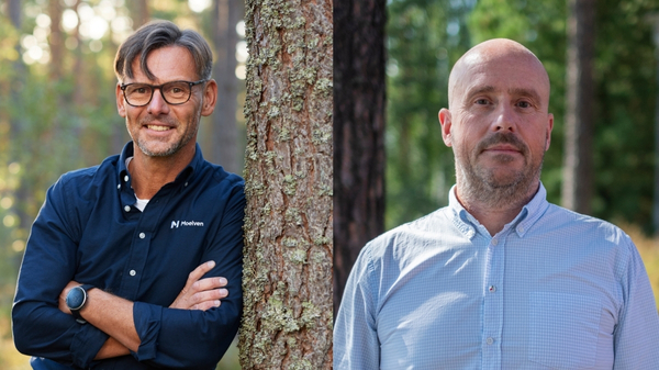 Porträtt av Björn Johansson och Staffan Vilhelmsson