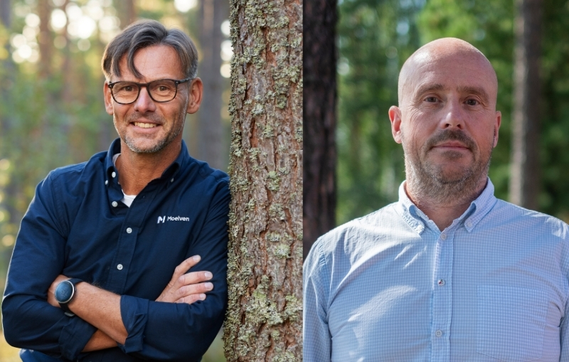 Porträtt av Björn Johansson och Staffan Vilhelmsson