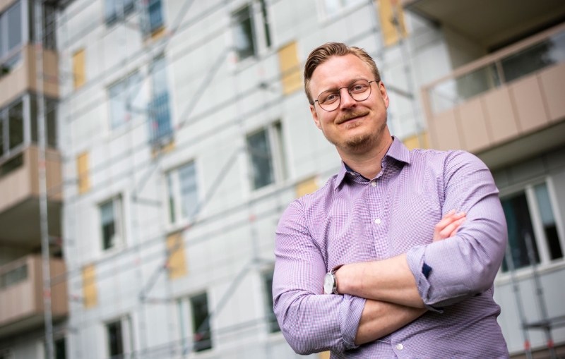 Porträtt av Henrik Rosenhall