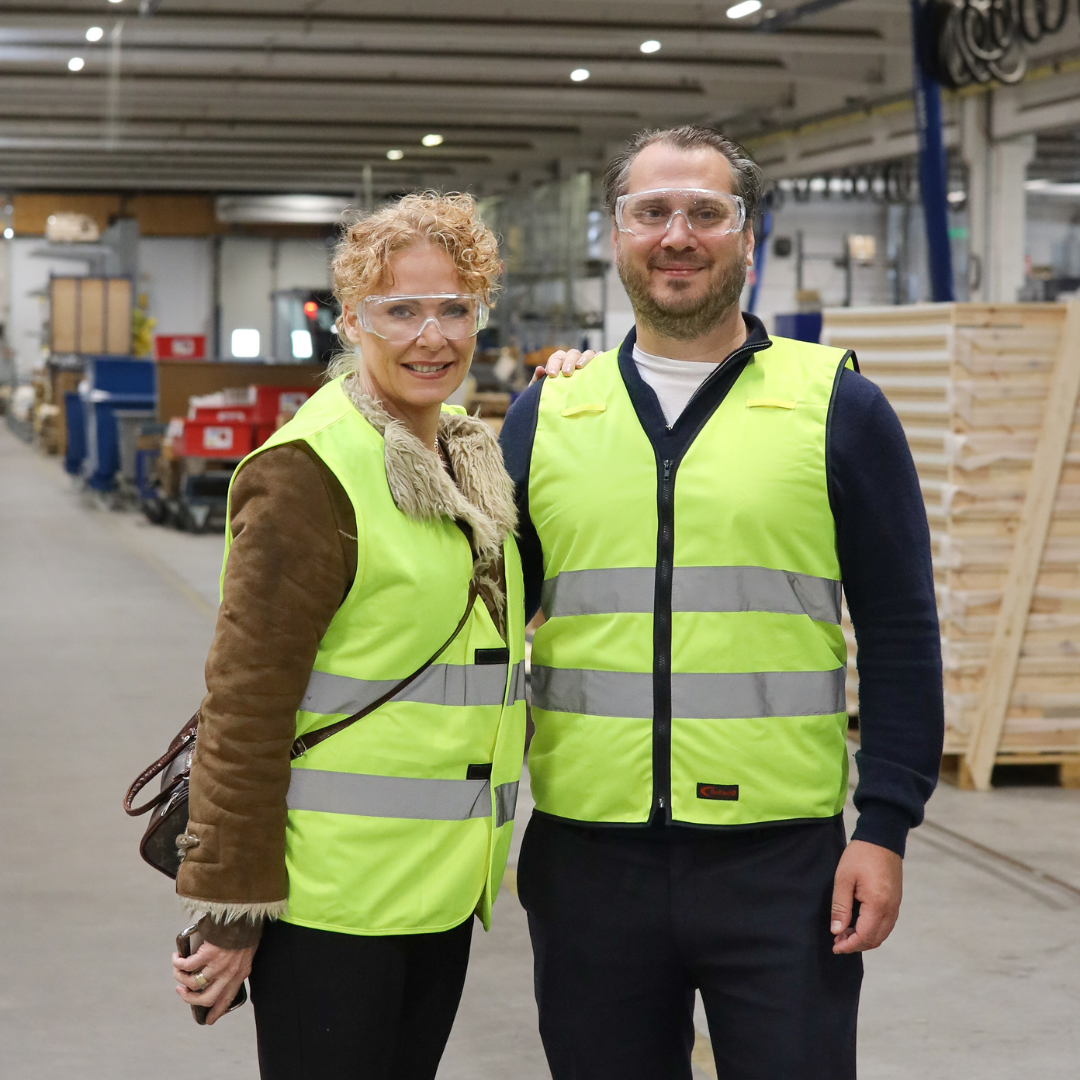Marléne Lund Kopparklint (M) och Magnus Resare (M)