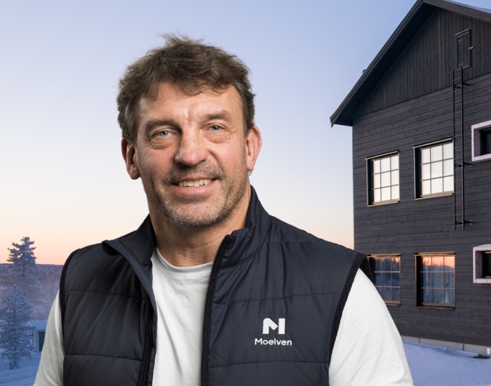 Projektchef Lars Moelven Byggmodul
