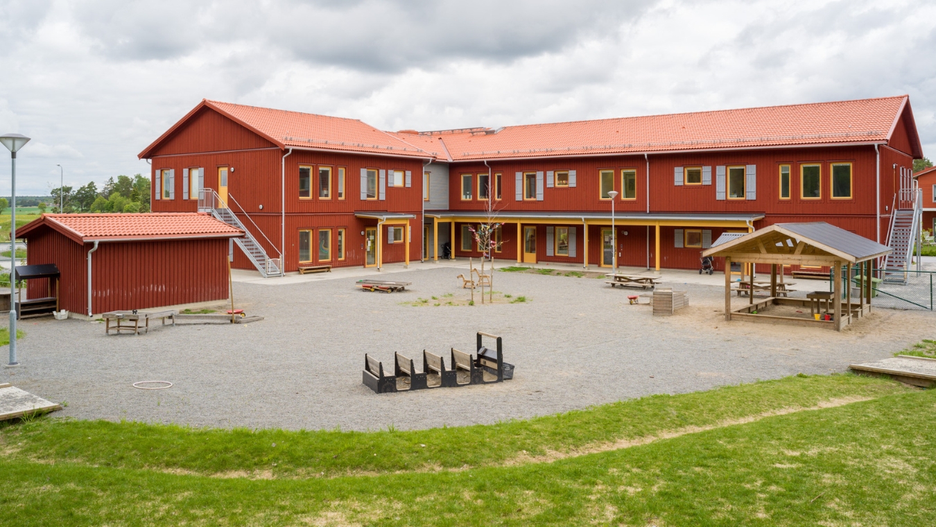 Ultuna Moelven Byggmodul förskolor Bäcklösa Skölsta