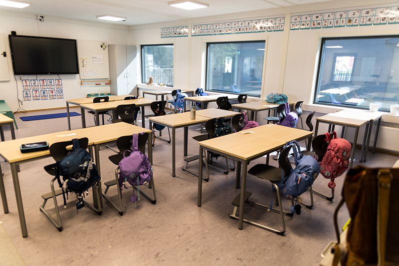 Ruseløkka Skole - Klasserom