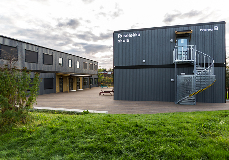 Ruseløkka Skole - Ute