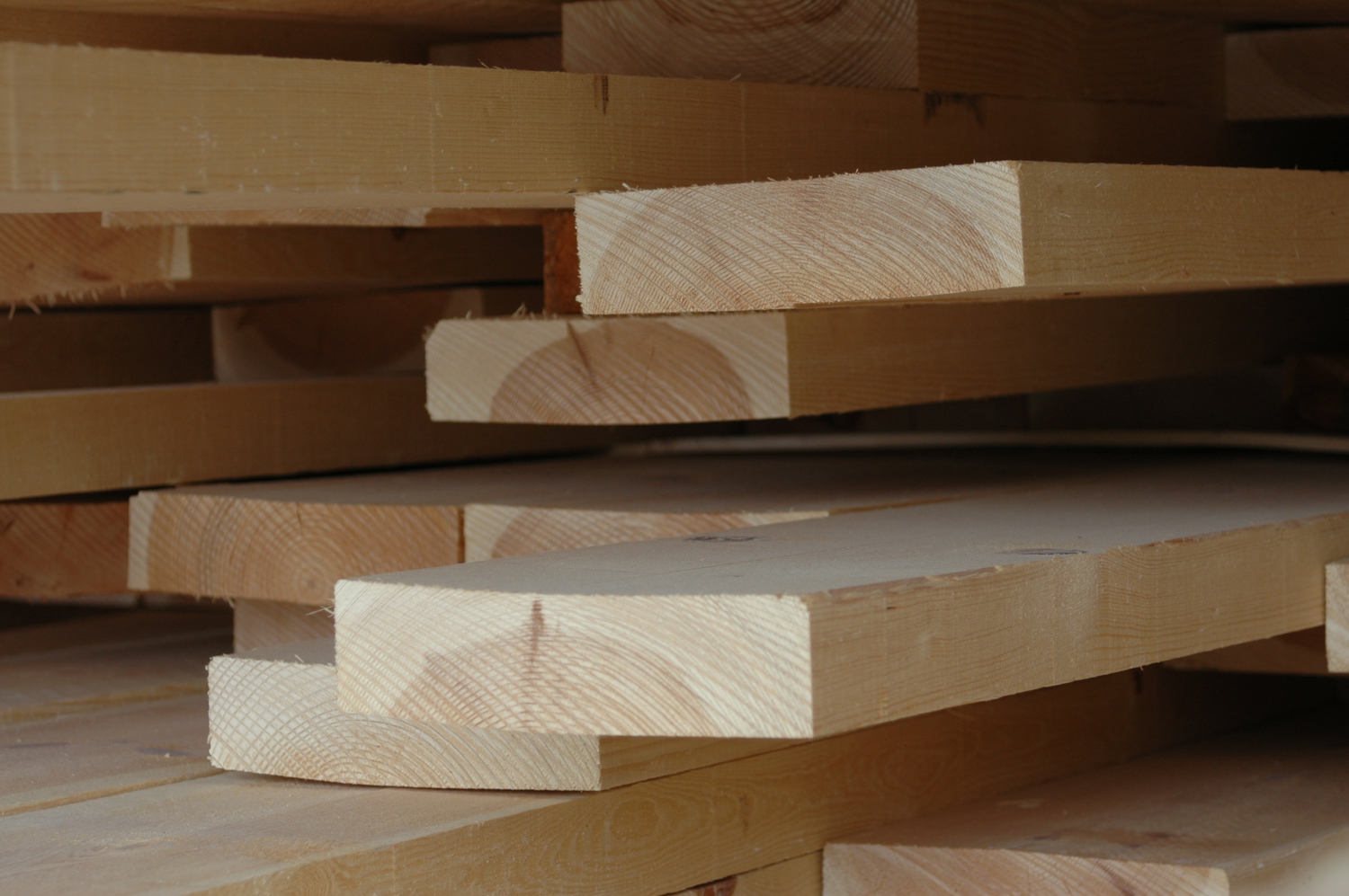 Nærbillede af brædder