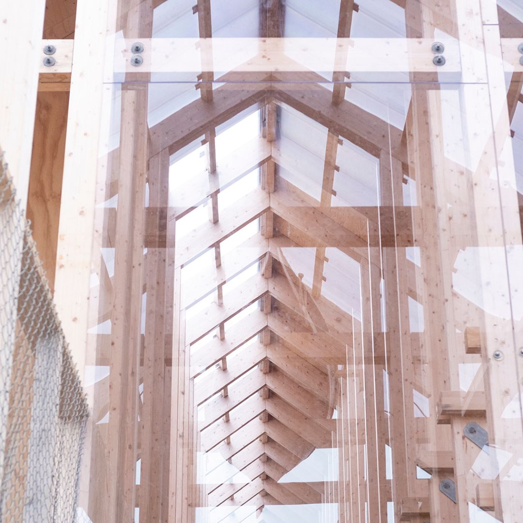 Limtre fra Moelven Limtre til Myken destilleri