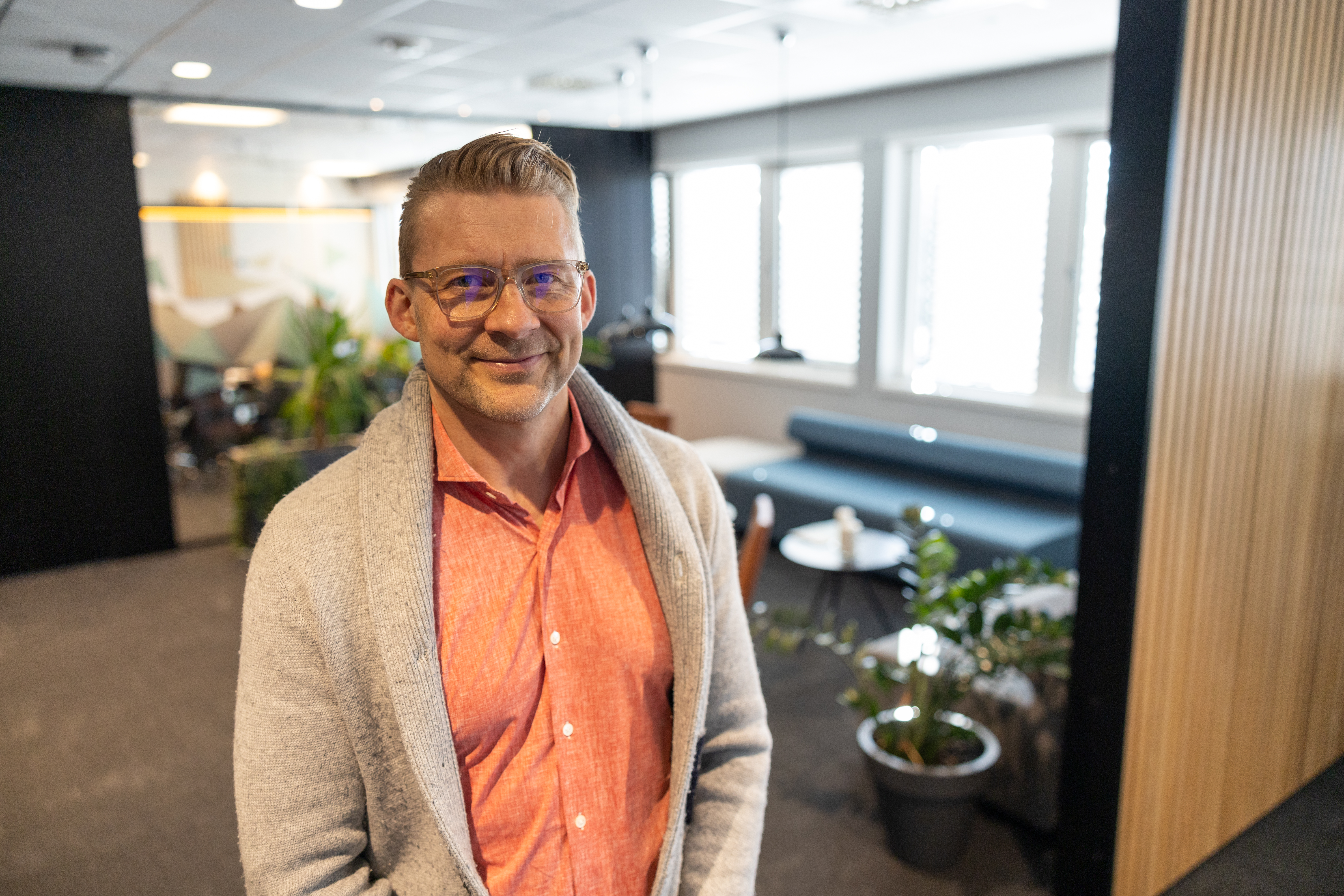 Erlend Berg, administrerende direktør for Moelven Modus AS.