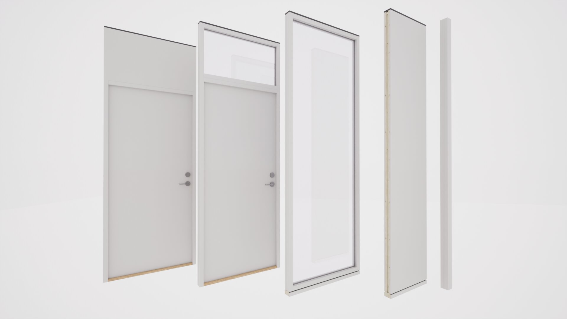 Farger gir ulike uttykk til rommet.