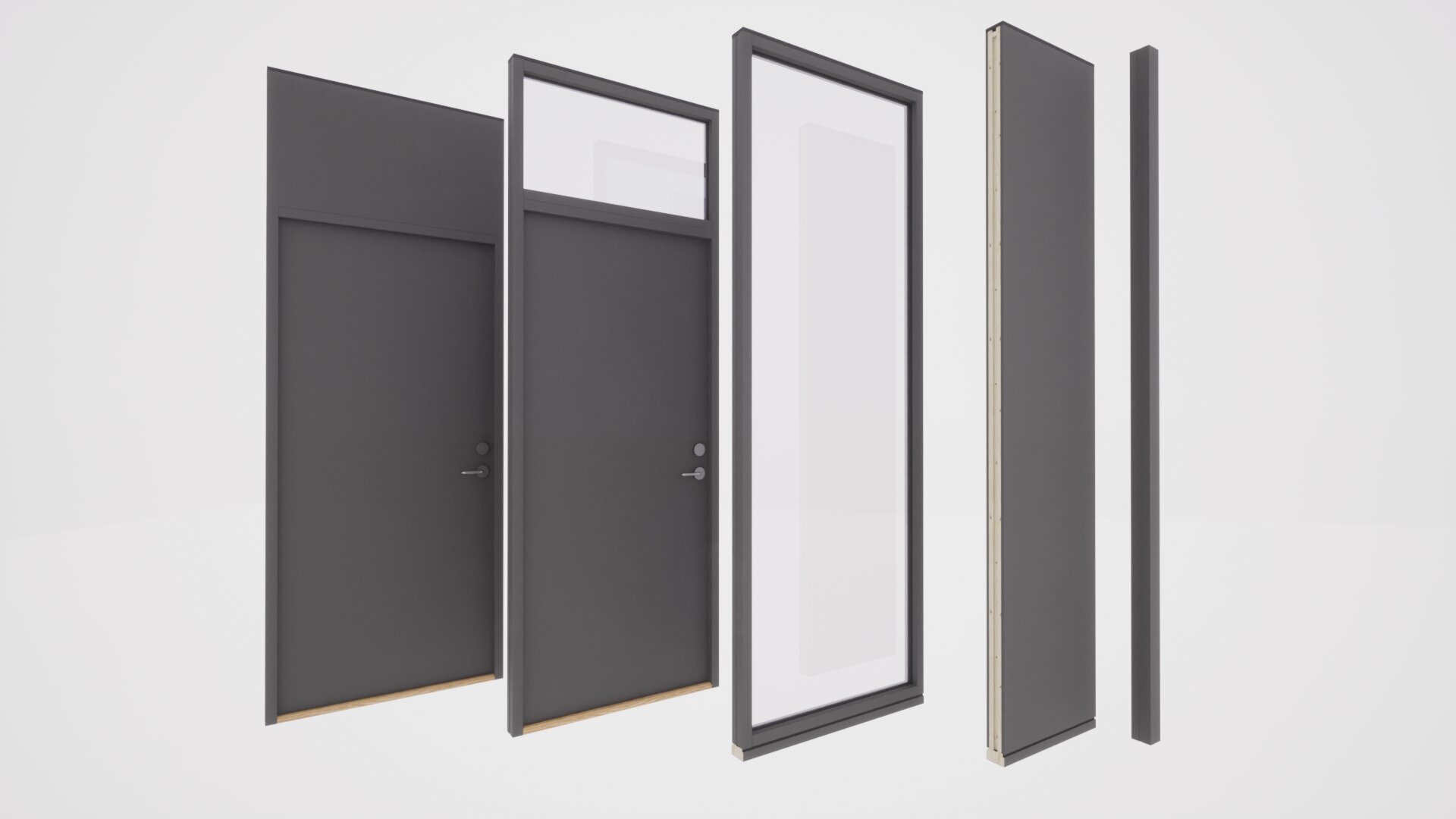 Farger gir ulike uttykk til rommet.