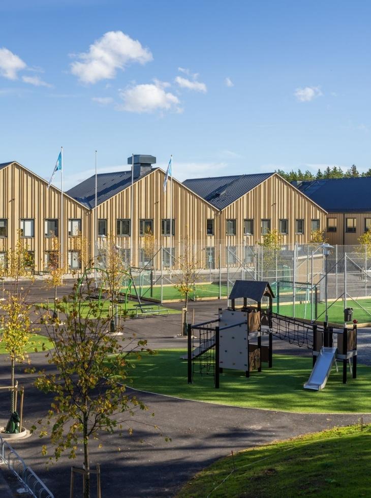 Svanenmärkt skola i trä, Sigtuna