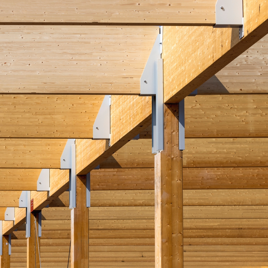 Limträ till lager- och logistikanläggning i trä