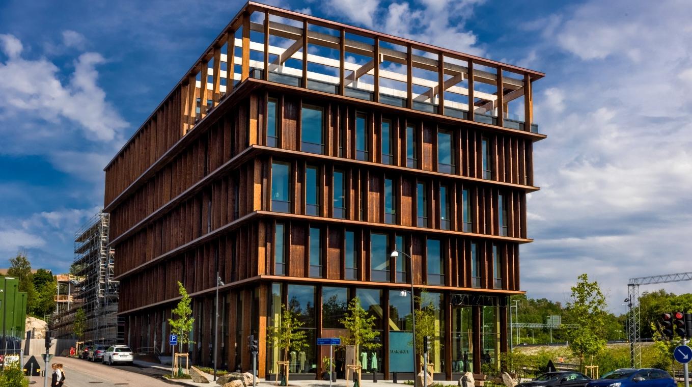 Nodi - ett av Sverige första kontorshus i trä