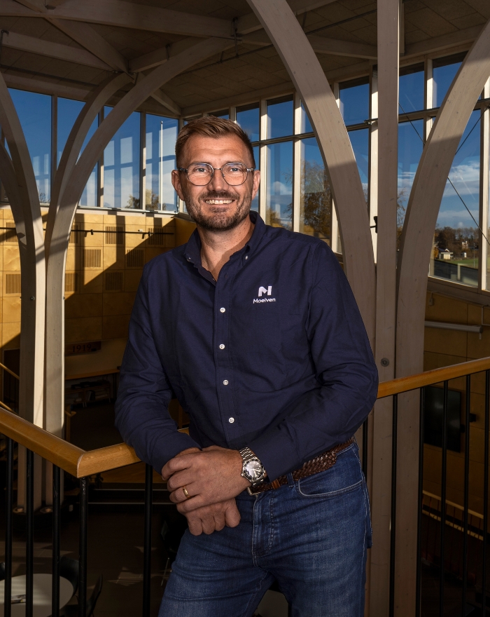Johan Åhlén, VD Moelven Töreboda