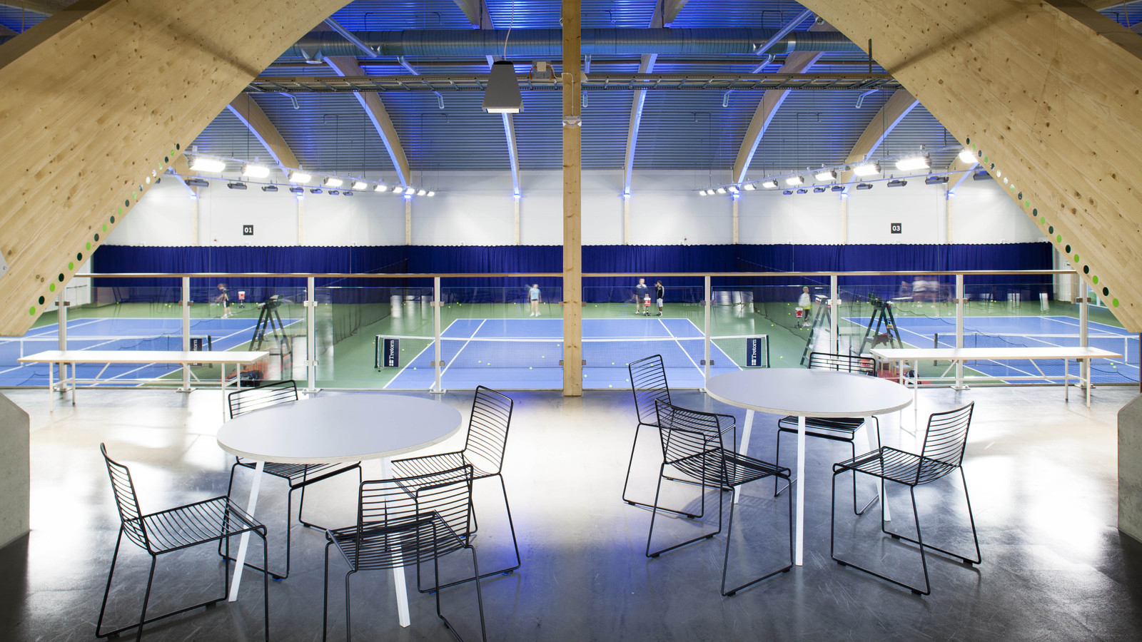 USIF Tennishall i Uppsala