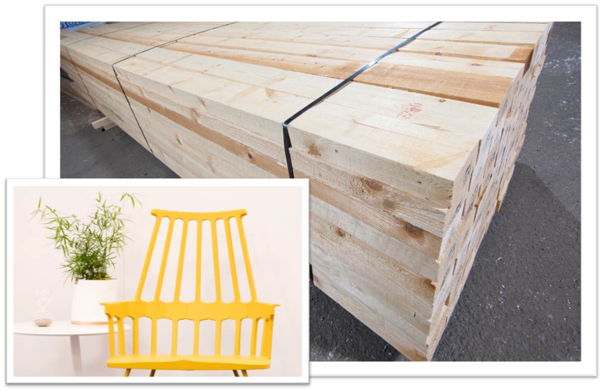 SAWN TIMBER for furniture