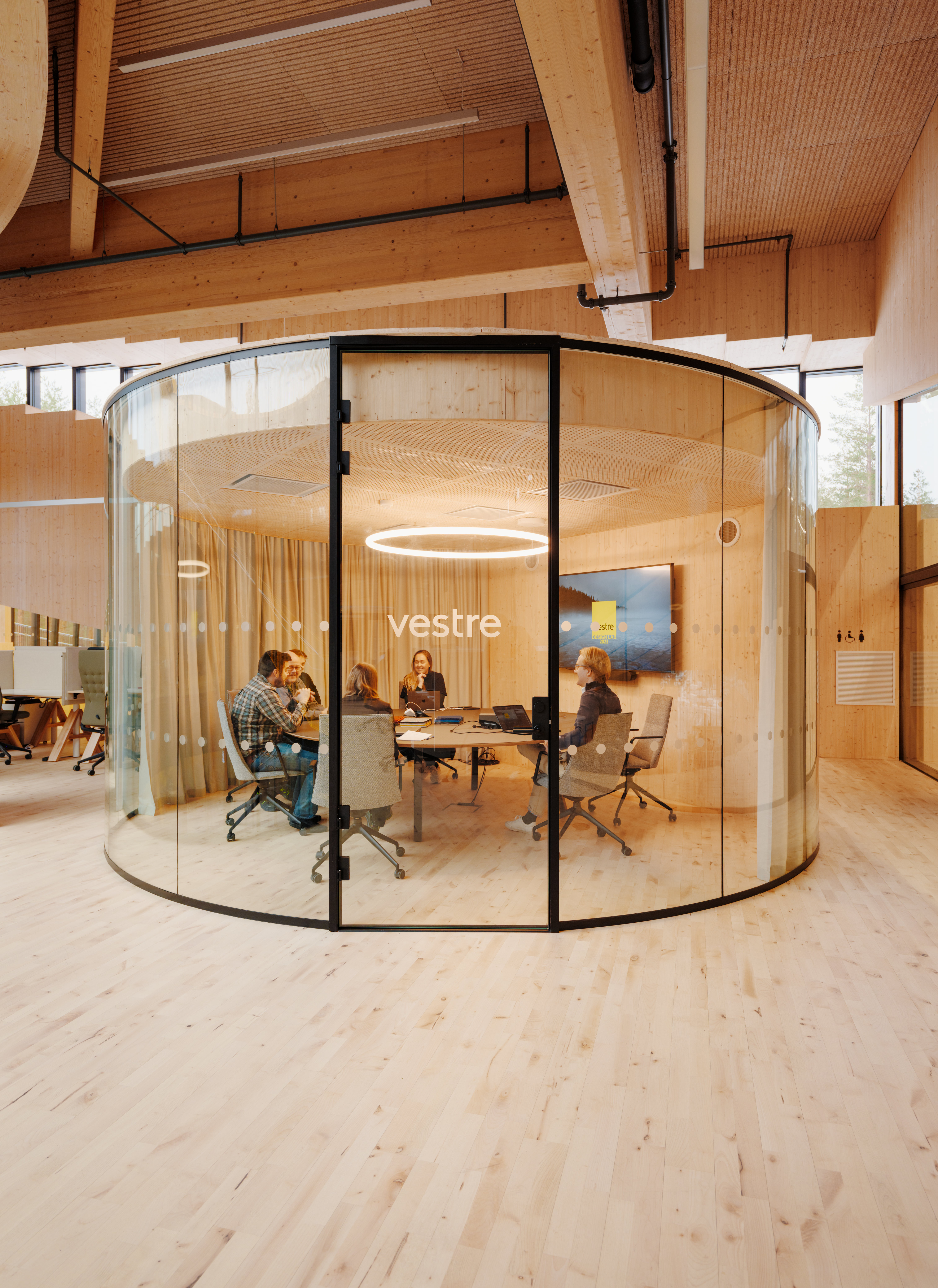 Moelven Vitre KLT interiørplater hos Vestre The Plus