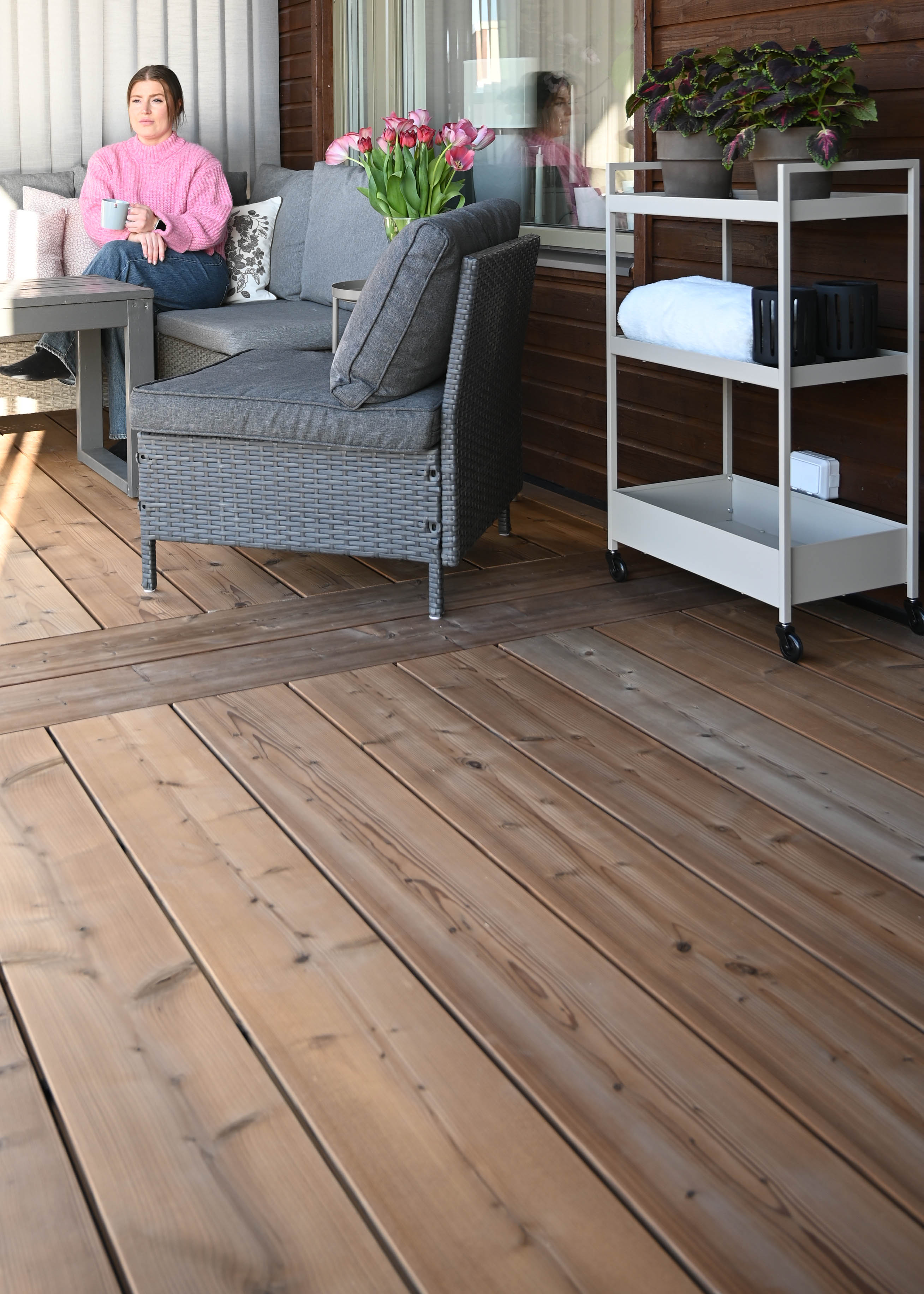 TermoGran möblerad balkong