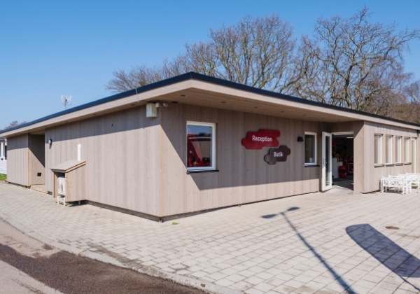 Fasad av ThermoWood med KulörOlja Silver