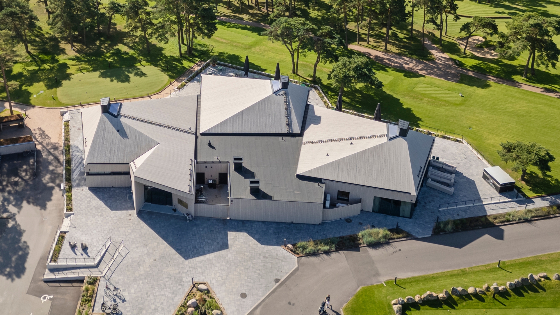 Fasad av ThermoWood med Premiumolja Patinagrå