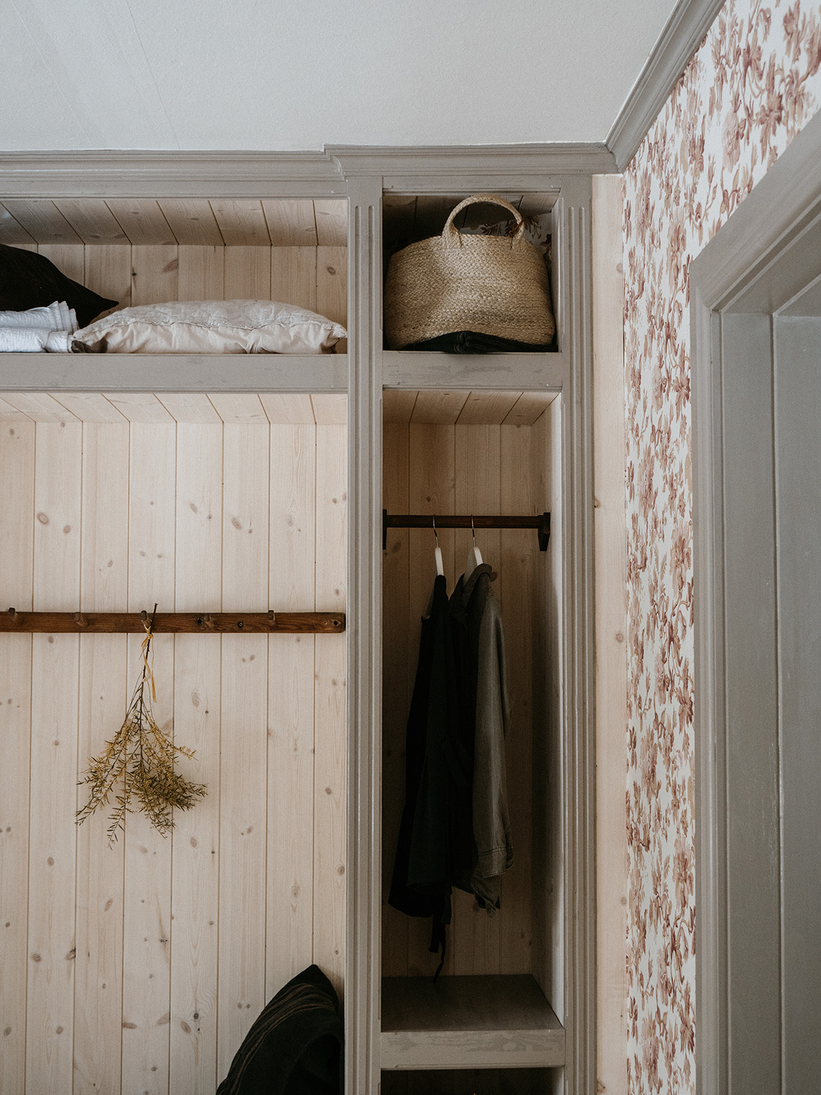 Inred med trä på tre olika sätt