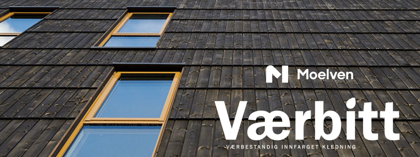 Værbitt kledning med logo